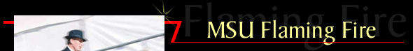 MSU Flaming Fire